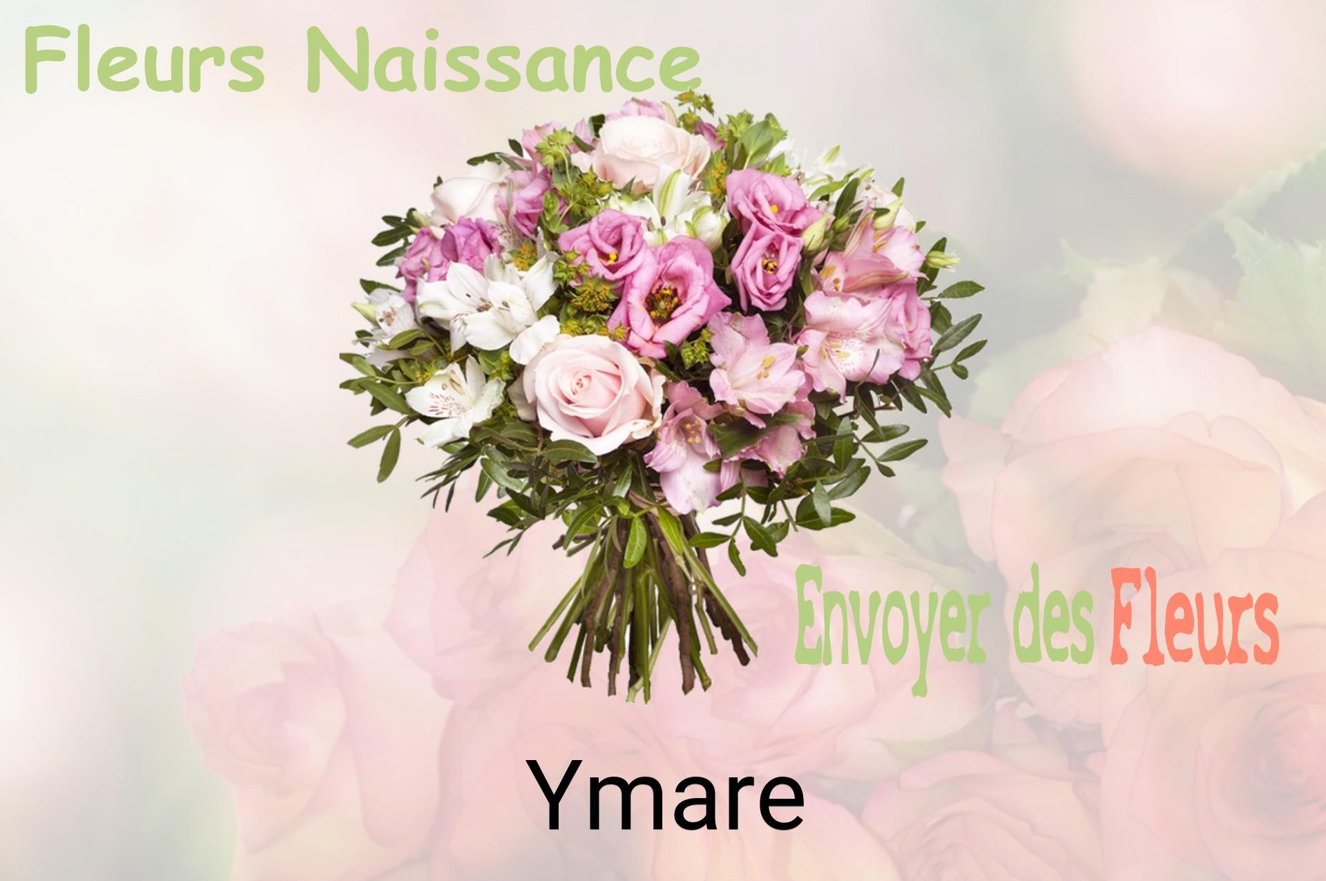 Bouquet de fleurs de naissance livré à Ymare